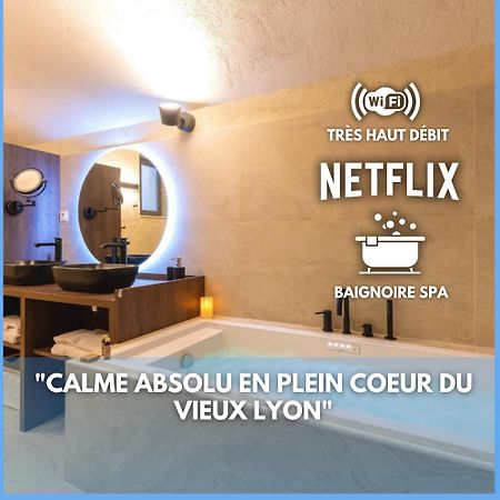 Cocoon Du Vieux Lyon - Luxury Apartment - Balneo ภายนอก รูปภาพ