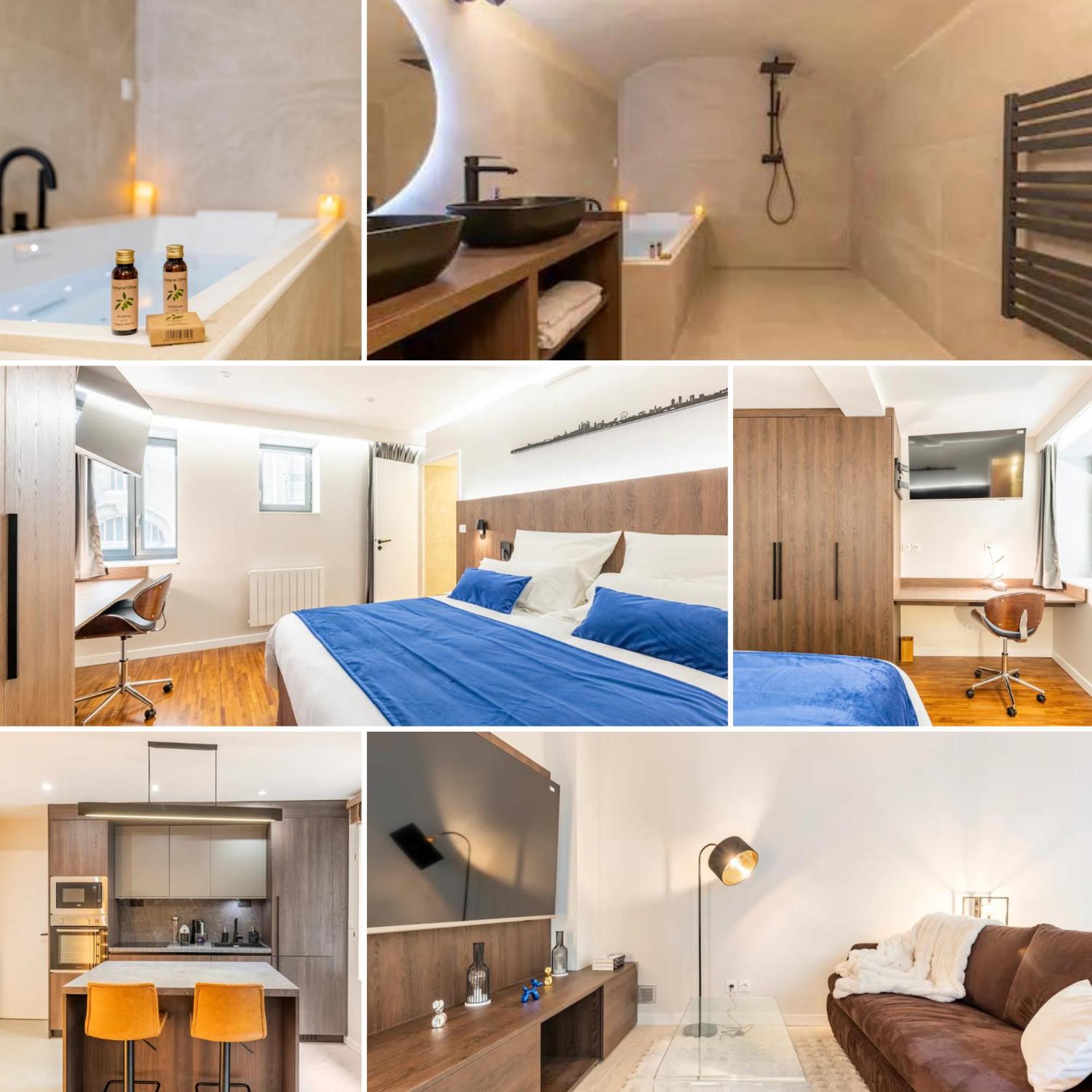 Cocoon Du Vieux Lyon - Luxury Apartment - Balneo ภายนอก รูปภาพ
